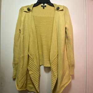 Apt. 9 Drape Open Front Knit Cardigan